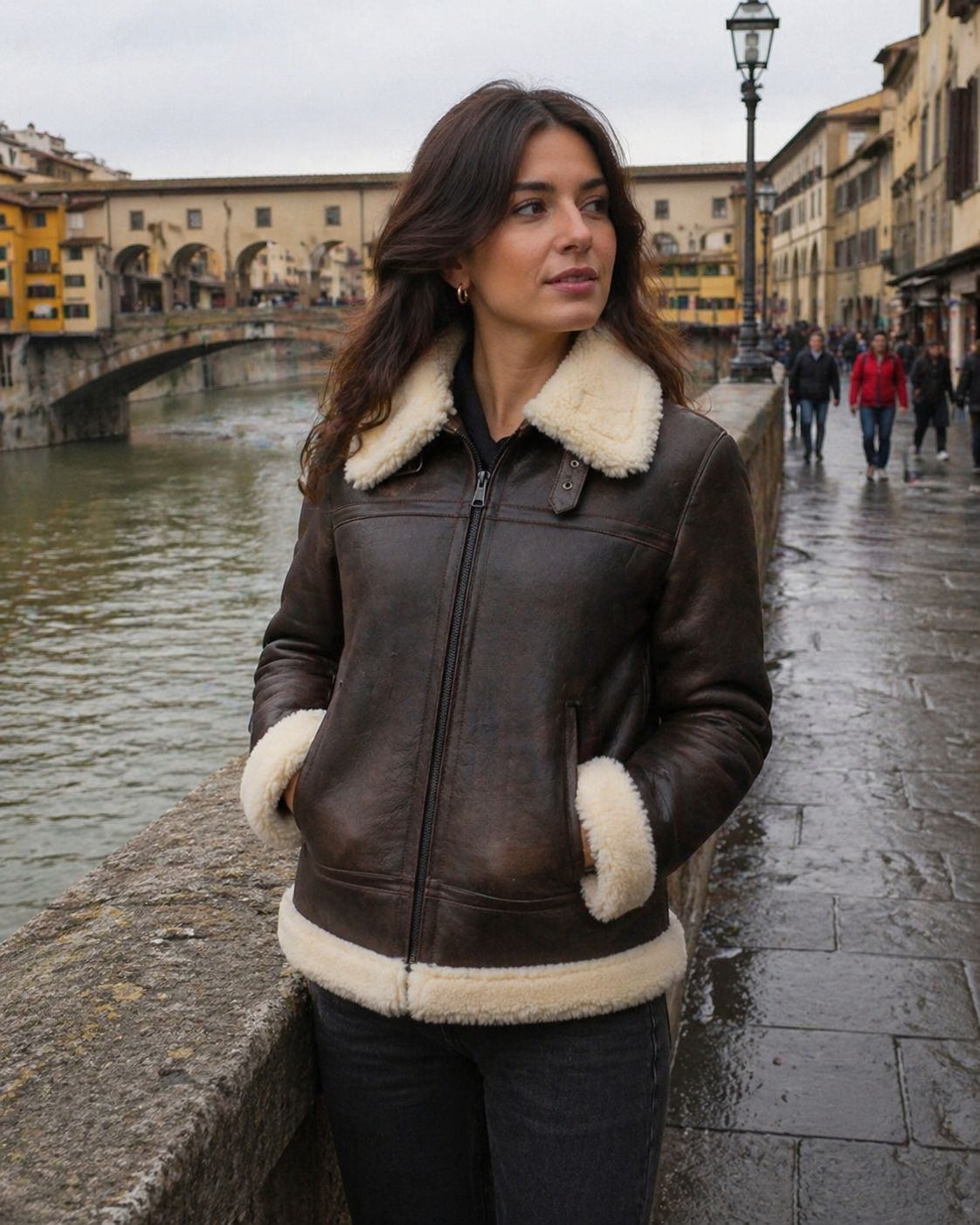 Pelliccia montone donna lusso artigianale | Claudio Iacovelli Firenze